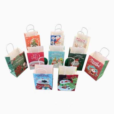 Wholesale factory price  Christmas gift paper bag