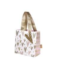 Majorin full color printed handle paper bag paper for clothing gifts