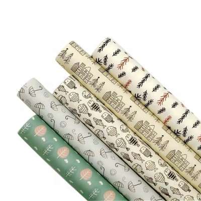 Fresh style gift wrapping paper in high quality with factory price