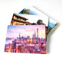 Majorin Custom Hot Sale Paper Tourist Attraction Picture Postcard