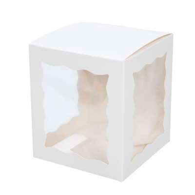 PVC window display paper gift box packaging